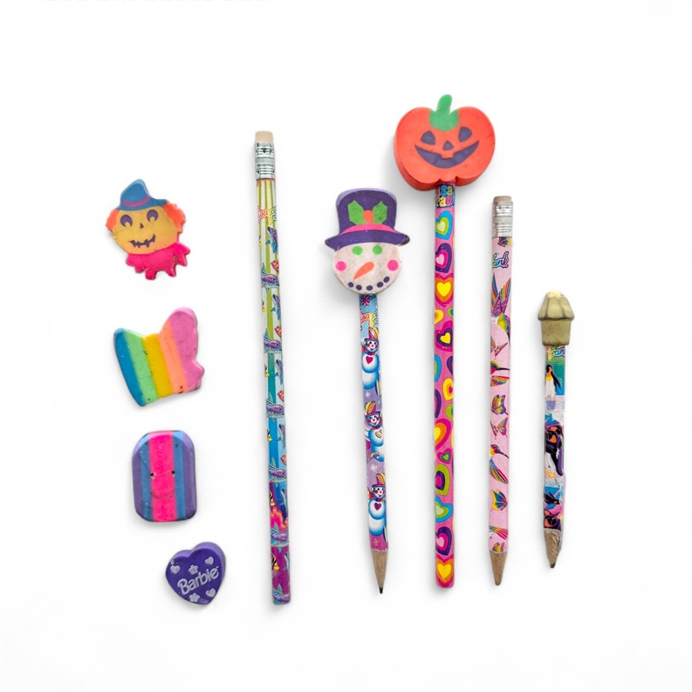 Vintage Lisa Frank pencils